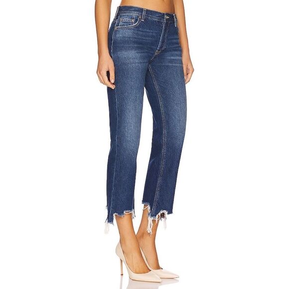 Free People x We the Free Maggie Mid Rise Straight in Rolling River, Size 27 - Picture 2 of 16